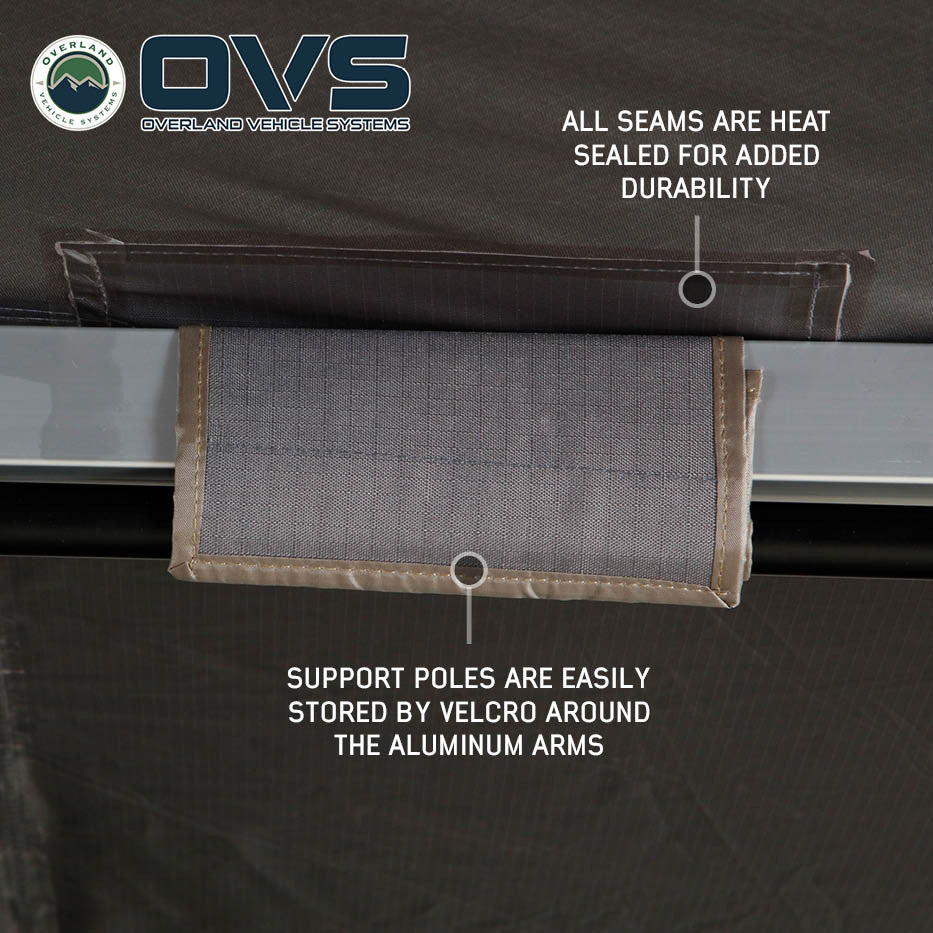 OVS HD Nomadic 270 LT heat-sealed seams