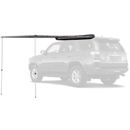 ROAM Adventure Co Rooftop Awning in black, packed